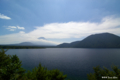 [山梨県][富士五湖][富士山]本栖湖と富士山 III (中之倉トンネル前勾配途中)