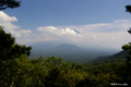 [山梨県][富士山][青木ヶ原樹海]パノラマ台中腹から望む富士 I