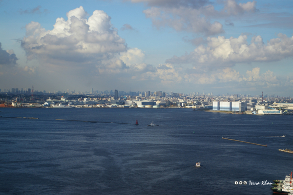 横浜マリンタワーから望む東京