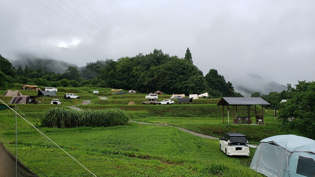 【長野県キャンプ場紹介】いなかの風キャンプ場へ行ってきました!~当日の天気、気温、服装も完全記録~ - るるるキャンプ Film the good the bad and the ugly
