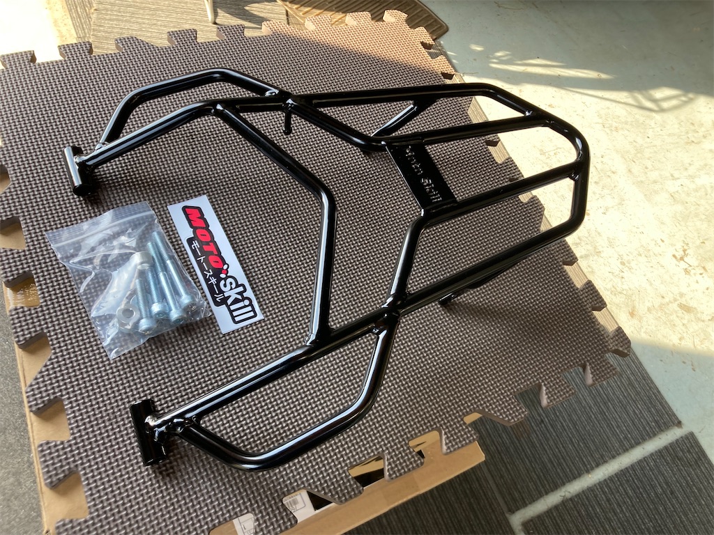 CRF250L(MD47)にキャリア取り付けました！ - バイクとクルマ