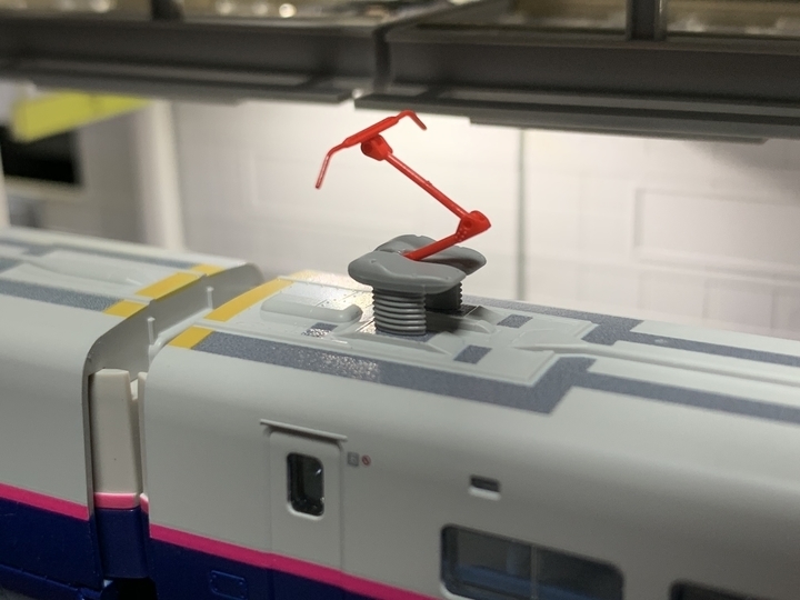 TOMIX E2系 入線！…通電カプラーの扱い方 - かきなのよごしの、ブログ