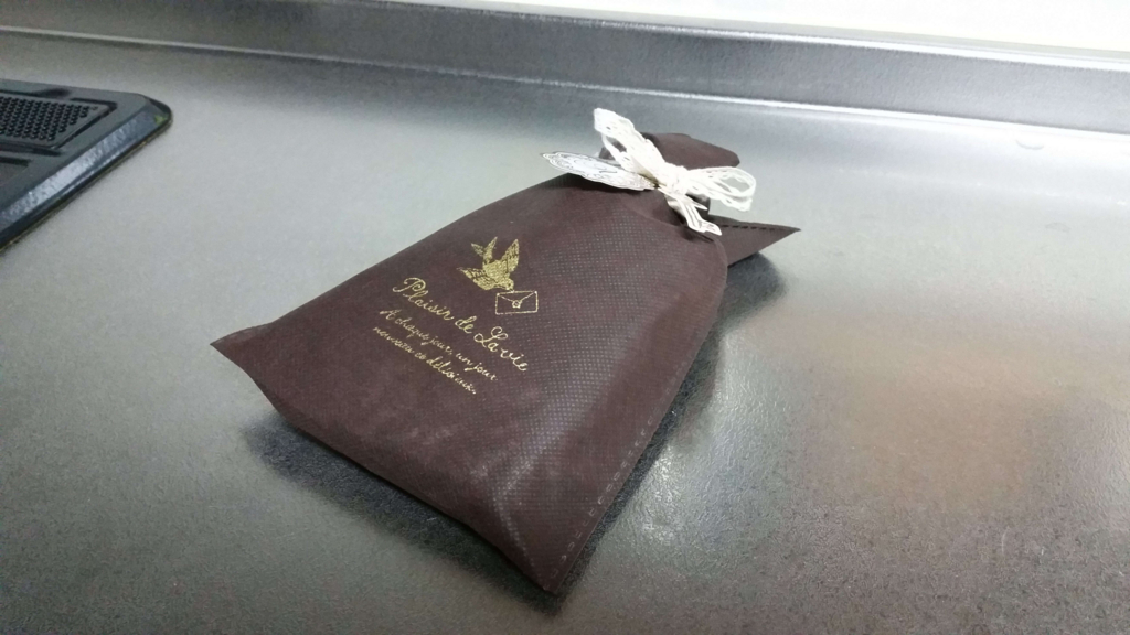 節約チョコはラッピングで誤魔化す