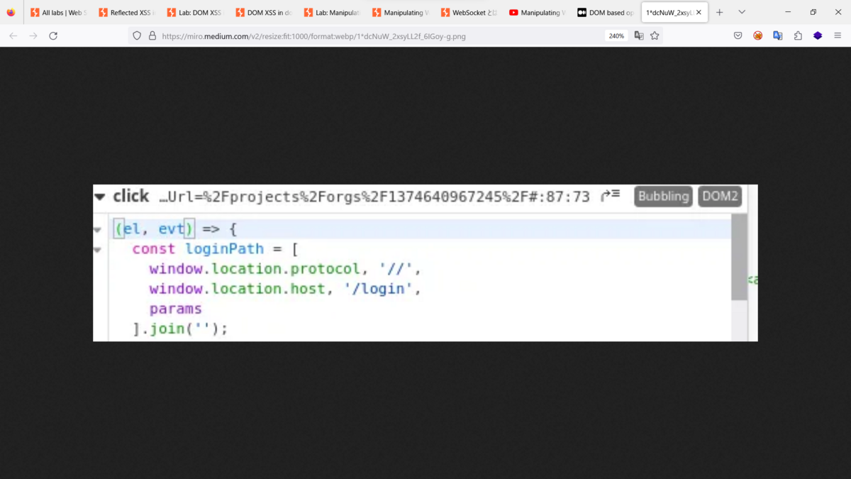 DOM based open redirect to the leak of a JWT tokenを訳してみた Shikata Ga Nai