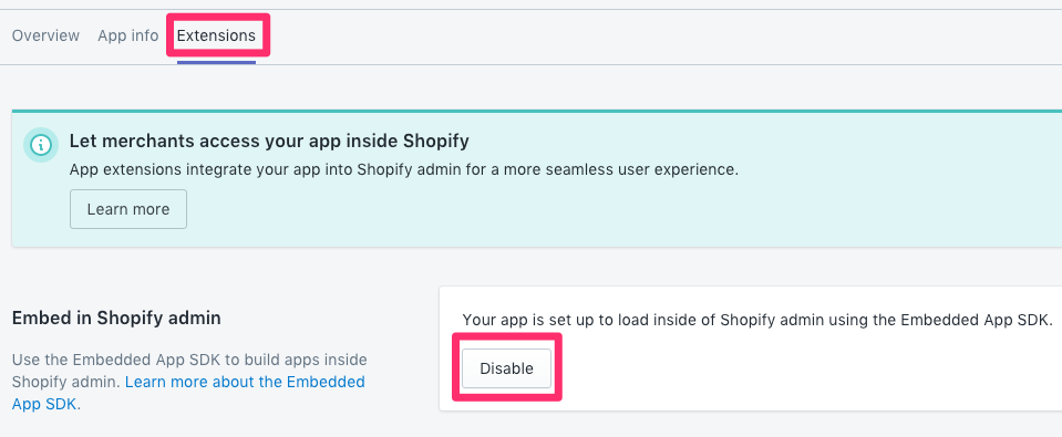 Shopify Embedded App Example 【ShopifyApp × Rails】Embedded Appsの設定について - とーますメモ