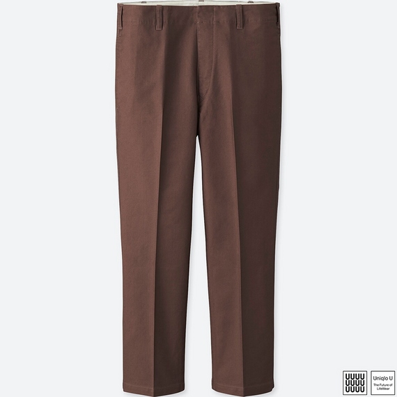 I saw 「Uniqlo U」 in 2018 SS ～ワイドテーパードのチノパンがGOOD