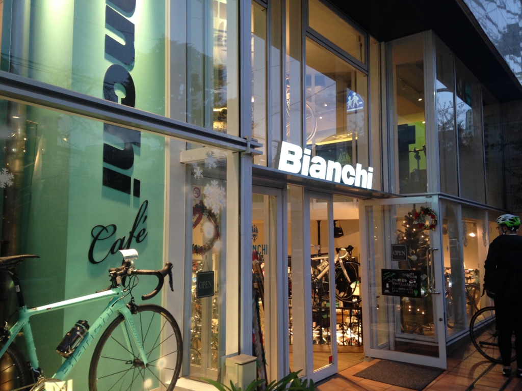 自由が丘のビアンキカフェ サイクルズに行ってみました Tiny Bicycle Club