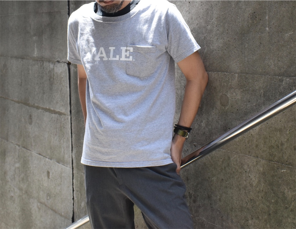 アメカジ世代のヘビーウエイトtシャツの大定番 Goodwear グッドウェア のポケット付きtシャツ Tiny Style Salon