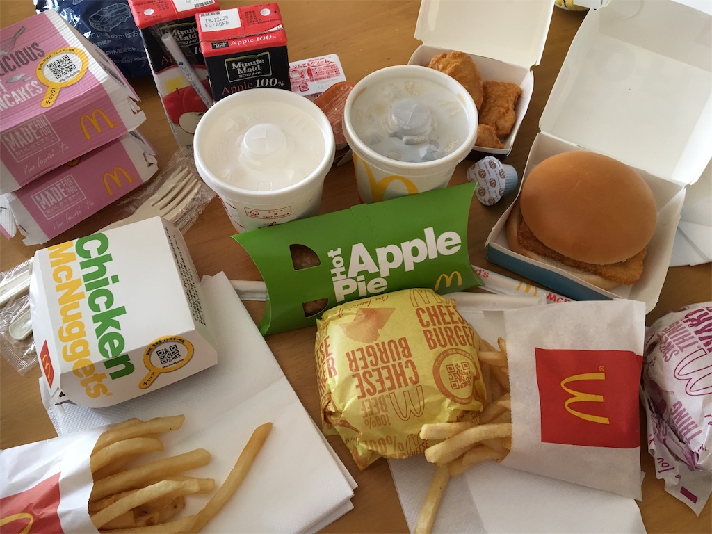 マックでもお誕生日お祝い Tojun S Diary