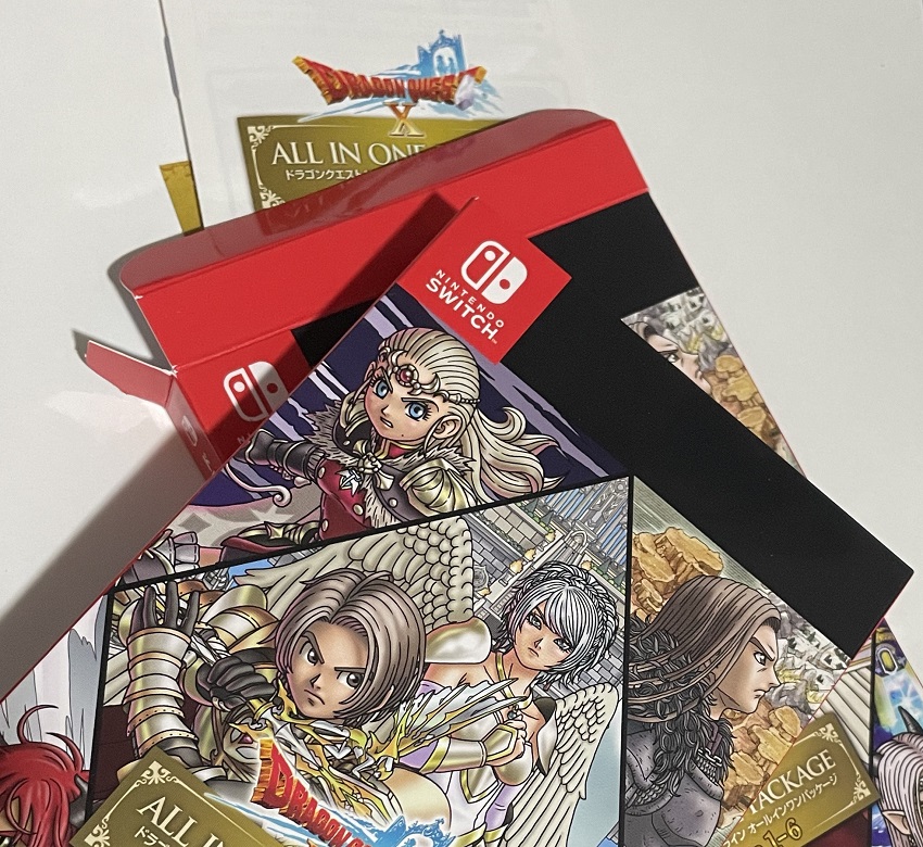 ドラクエ10】Switch版オールインワンパッケージ（バージョン1〜6）が