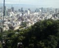 下りのロープウェイから見た景色