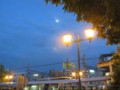 西宮北口駅前の夜景