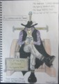 Mihawk 風の Le Penseur 色塗りバージョン