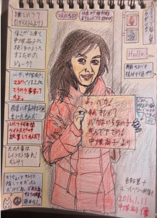 中塚尚子のつもり（ツイッターの画像参考）