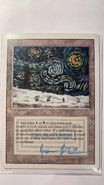 Jesper Myrforsカード拡張、スケッチ依頼 - Tom's MtG Log