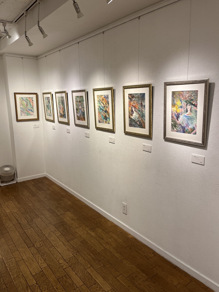 本日からゆう画廊・銀座にて個展しています - izumi-akie’s diary