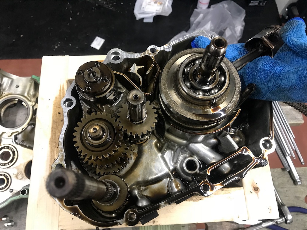 プレスカブ50 エンジン エンジン載せ替え その1（ホンダ プレスカブ50）by TREK-AE86