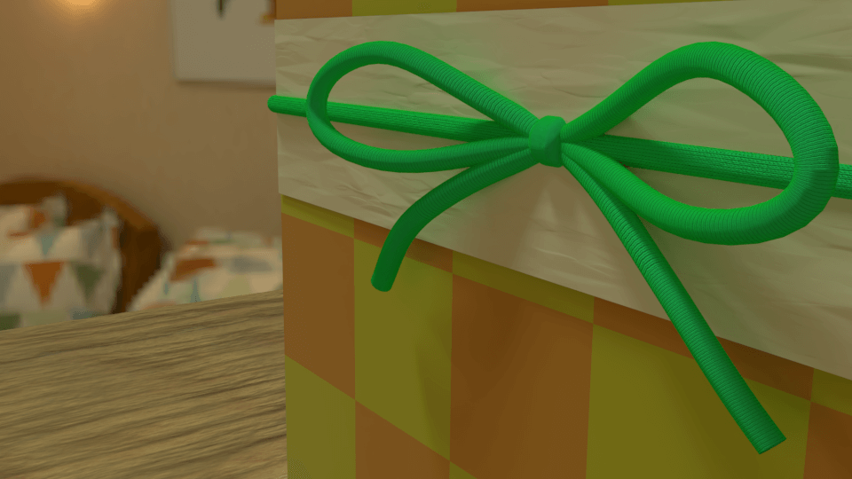 Blender 蝶々結びの作り方 紐など Tomogのごちゃまぜ倉庫