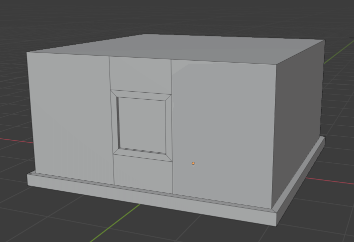 Blenderのbuilding_toolsで複数の窓を作成