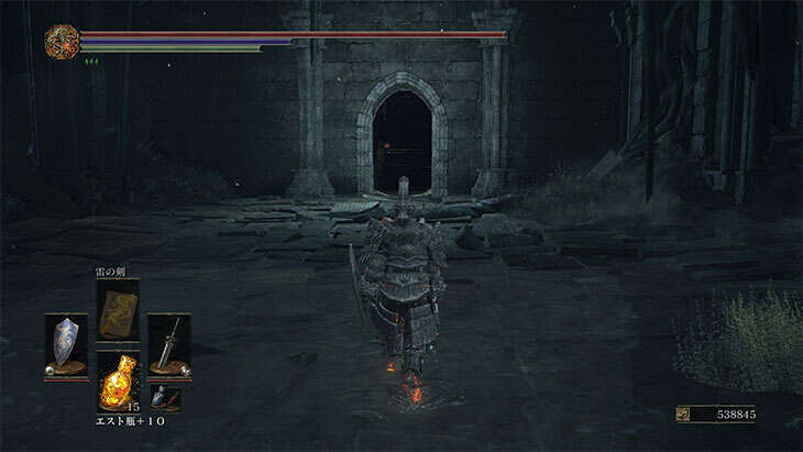 Dark Souls 3の妖王オスロエスのマップ