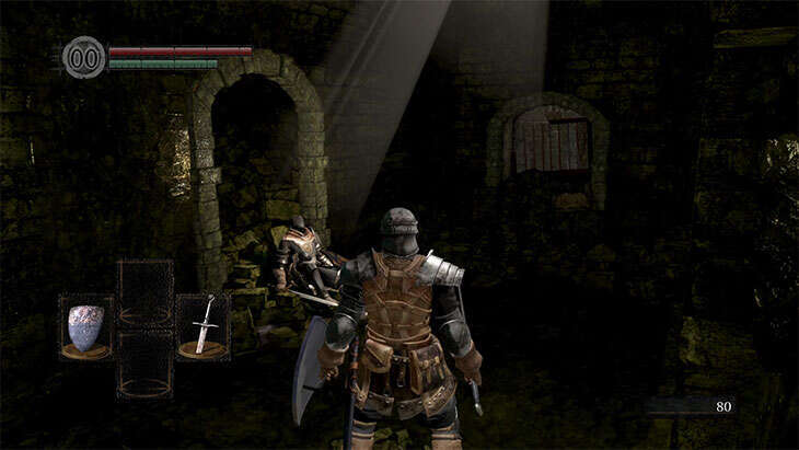 Dark Souls Remasteredの生前のアストラの騎士