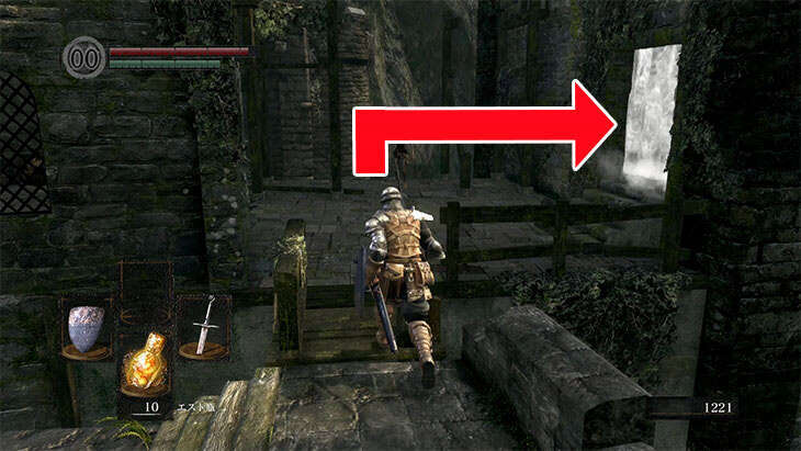 Dark Souls Remasteredの城下不死街の最初の白い霧