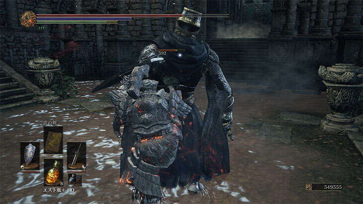 Dark Souls 3のバックスタブ