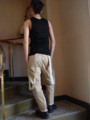 How Natural(ハウナチュラル）Vintage Dry Suspender Chino Cropped Pant