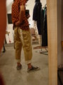 How Natural(ハウナチュラル）Vintage Dry Suspender Chino Cropped Pant