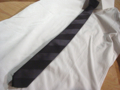 SOE SATIN & GROSGRAIN　GROSGRAIN BORDER TIE