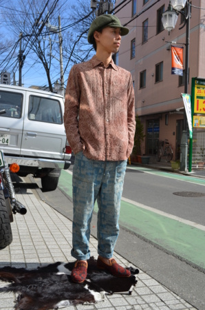 lroquois イロコイ シューズ キリムスリッポン ⁄ Iroquois シューズ 大 