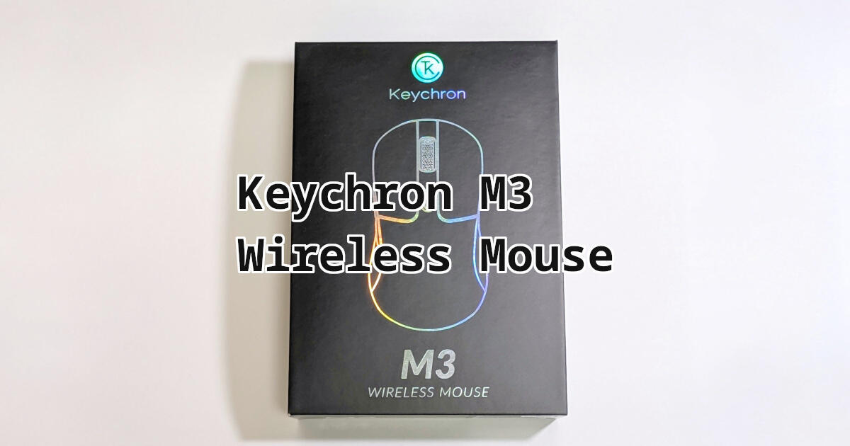 keychron m3 wireless mouse