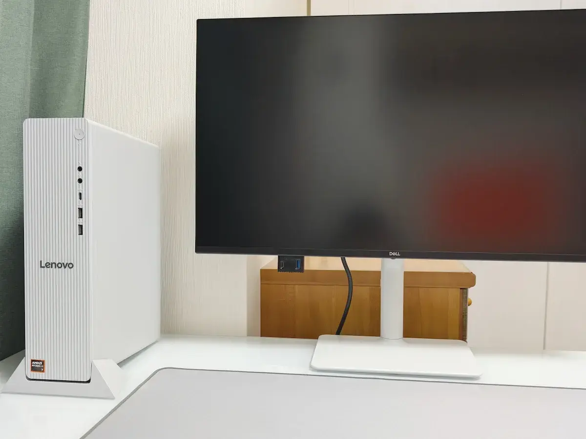 モニター横　縦置き