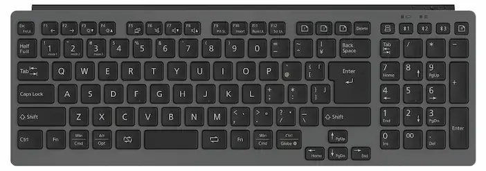 FMV 富士通のキーボード Comfort Keyboard KB800を買った。ThinkPadの