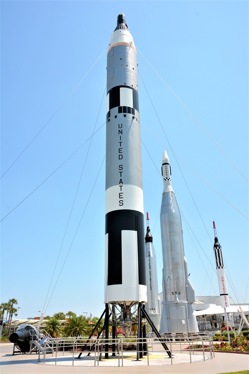 ケネディ宇宙センター・ROCKET GARDENの見どころ【フロリダ旅行