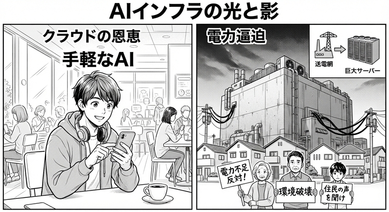 AIインフラの光と影