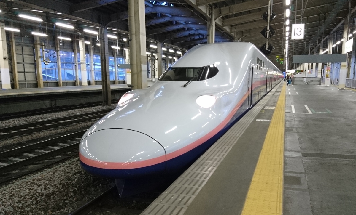 オール二階建てe４系に乗ってみた Maxとき E4系 只見線の旅 ４ 気ままな交通系ブログ