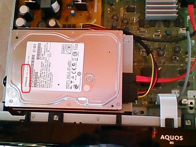 AQUOS BD の分解清掃。 (その３)  。