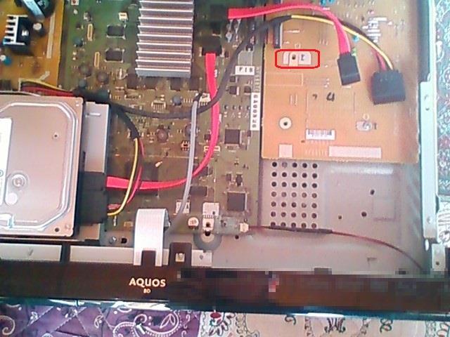 AQUOS BD の分解清掃。 (その２)  。