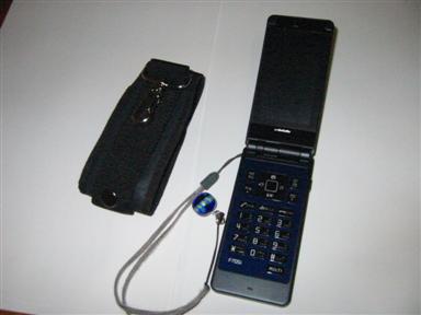 変更後の携帯電話。