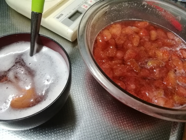 f:id:TsuSUZUKI:20190510165839j:image あく取り2回目