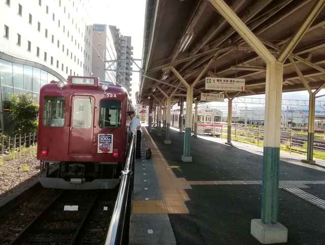 養老鉄道 大垣駅ホーム