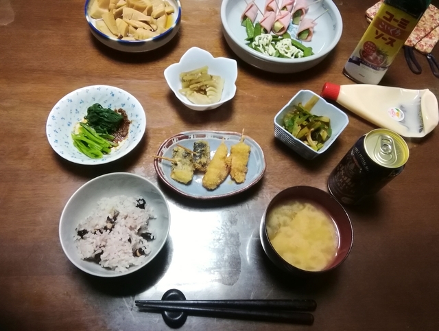 タケノコの料理 2020 