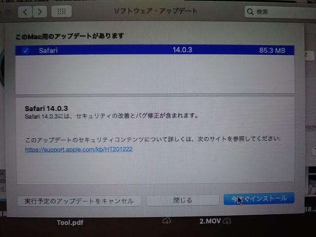 About the security content of Safari 14.0.3