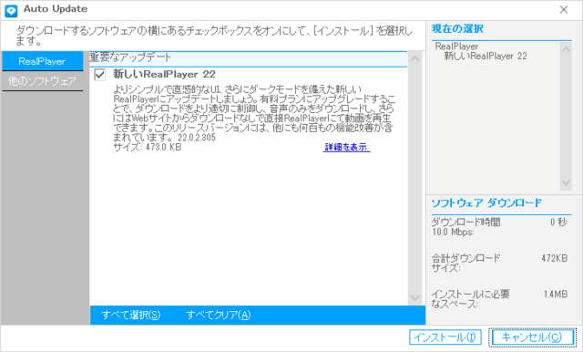 RealPlayer 22.0.2.305 Updater