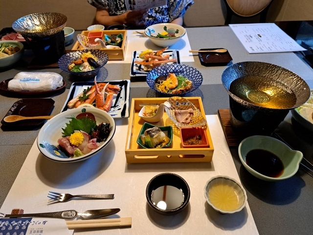 玉井別館 夕食 2023 