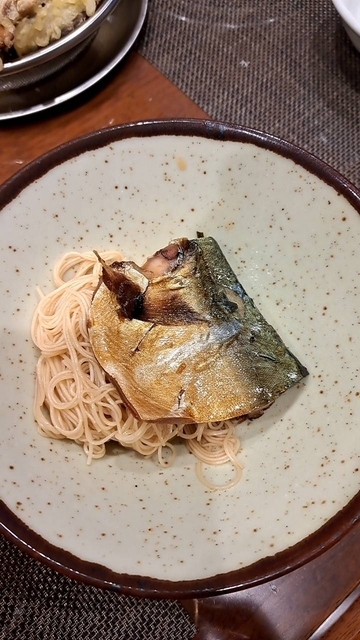 再現してみた鯖素麺 2023