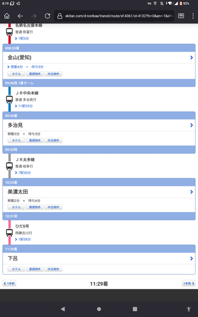 特急ひだ 5号乗り鉄プランその3 2024