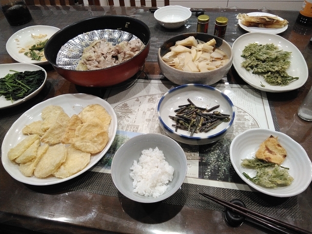 ある日の夕飯 2026-04-09